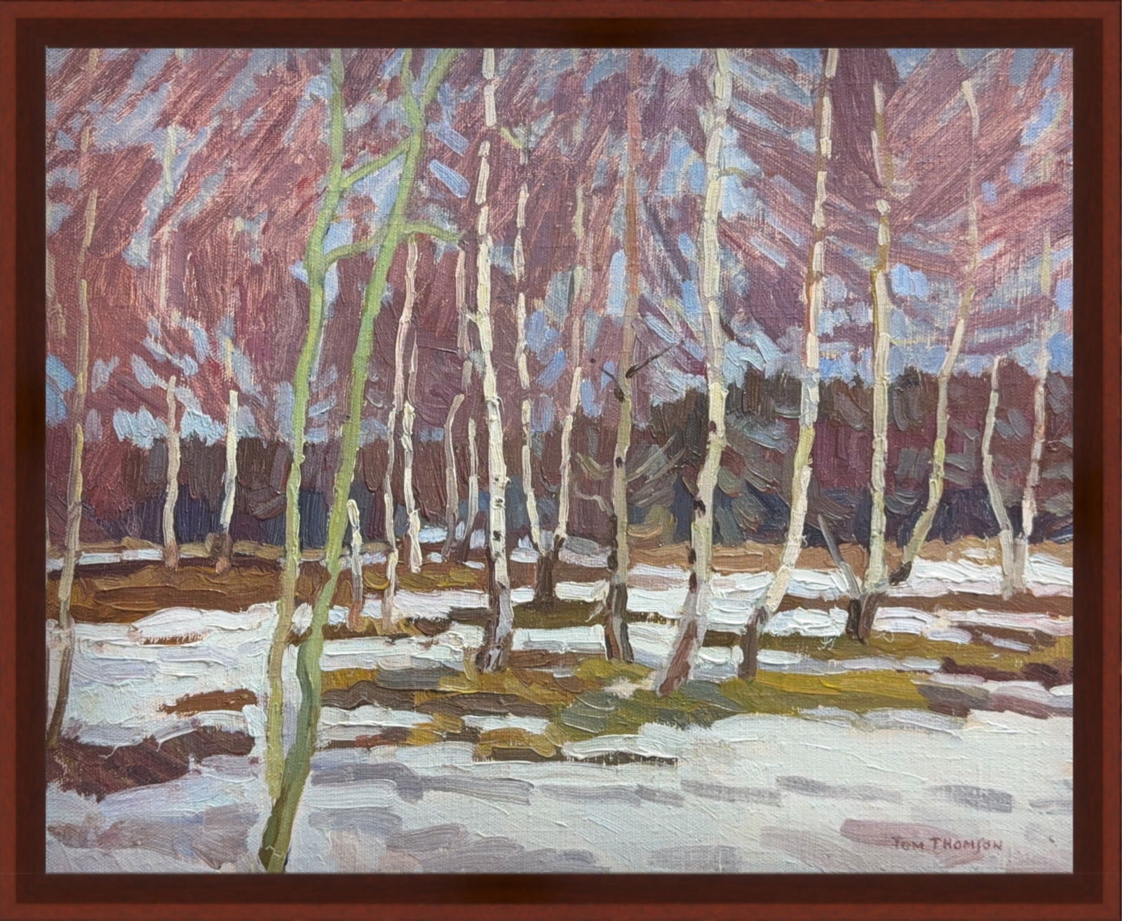Tom Thomson, Oil on Masonite Board, Canadian (1877 - 1917) (1 of 8)