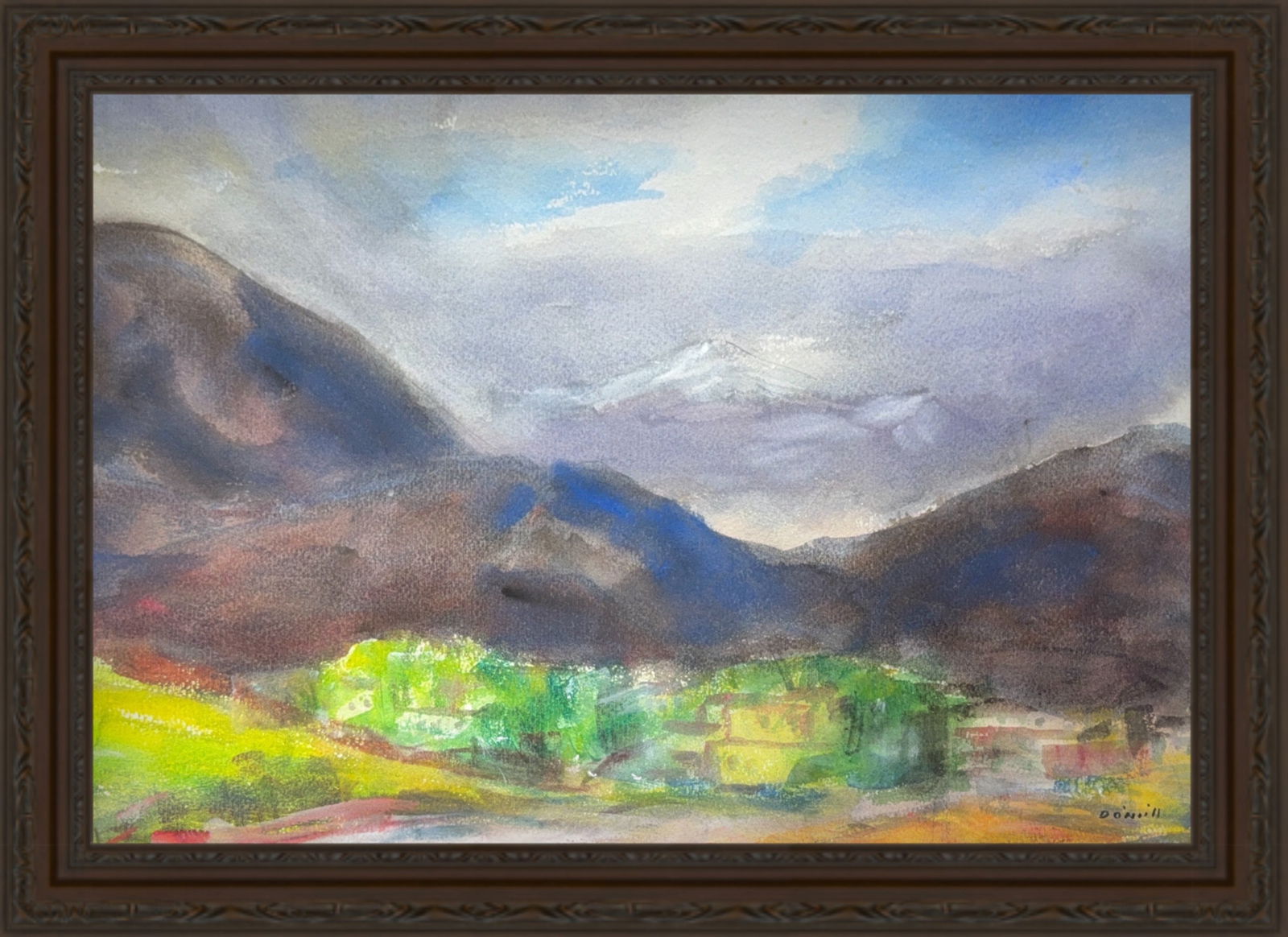 Daniel O'Neill, Watercolor on Paper, Irish (1920 - 1974) (1 of 8)