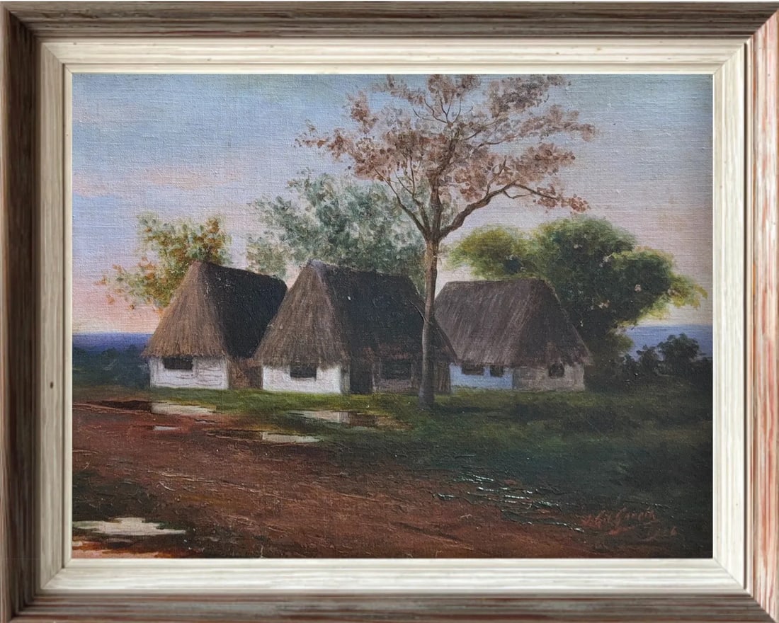 Juan Gil Garcia, Oil on Canvas Laid over Hard Board, Spanish (1879 - 1932) (1 of 8)