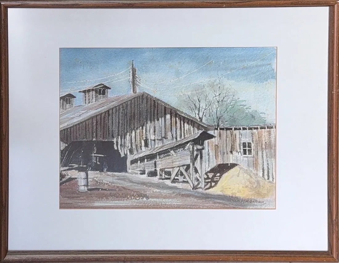 Henry Martin Gasser, Watercolor on Paper, American (1909 - 1981) (1 of 8)