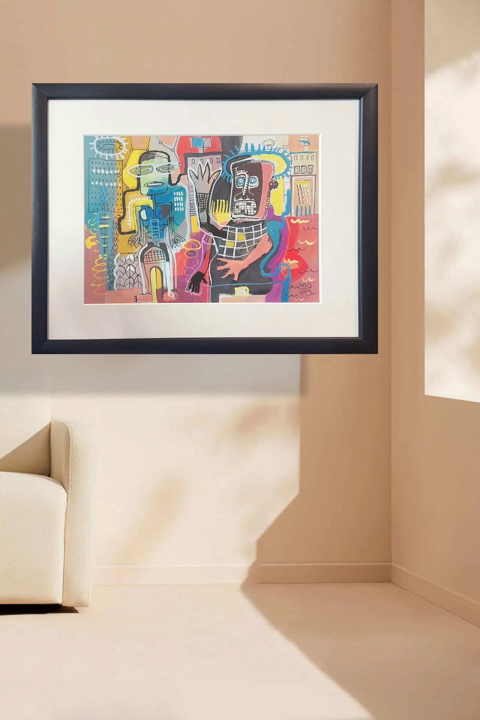 Jean-Michel Basquiat, Gouache/Watercolor on Paper, American (1960–1988) - 2