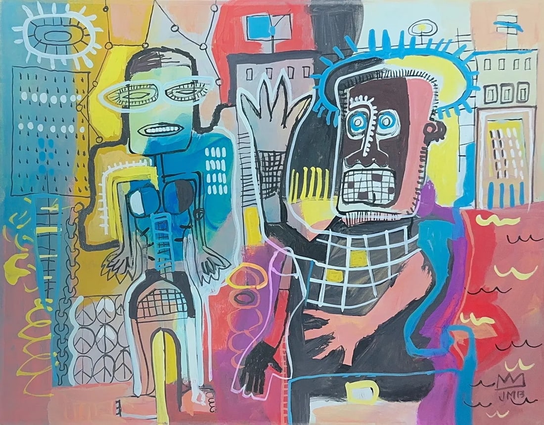 Jean-Michel Basquiat, Gouache/Watercolor on Paper, American (1960–1988) - 3