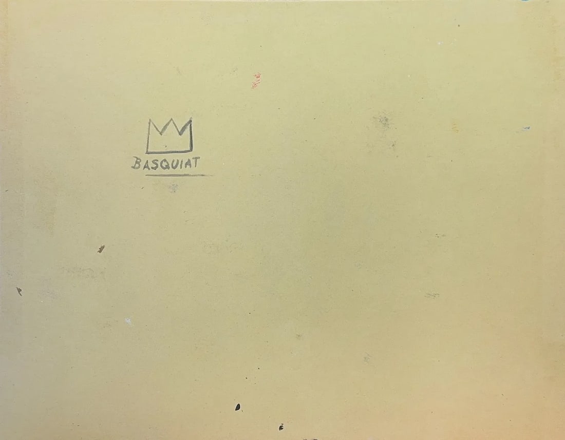 Jean-Michel Basquiat, Gouache/Watercolor on Paper, American (1960–1988) - 7