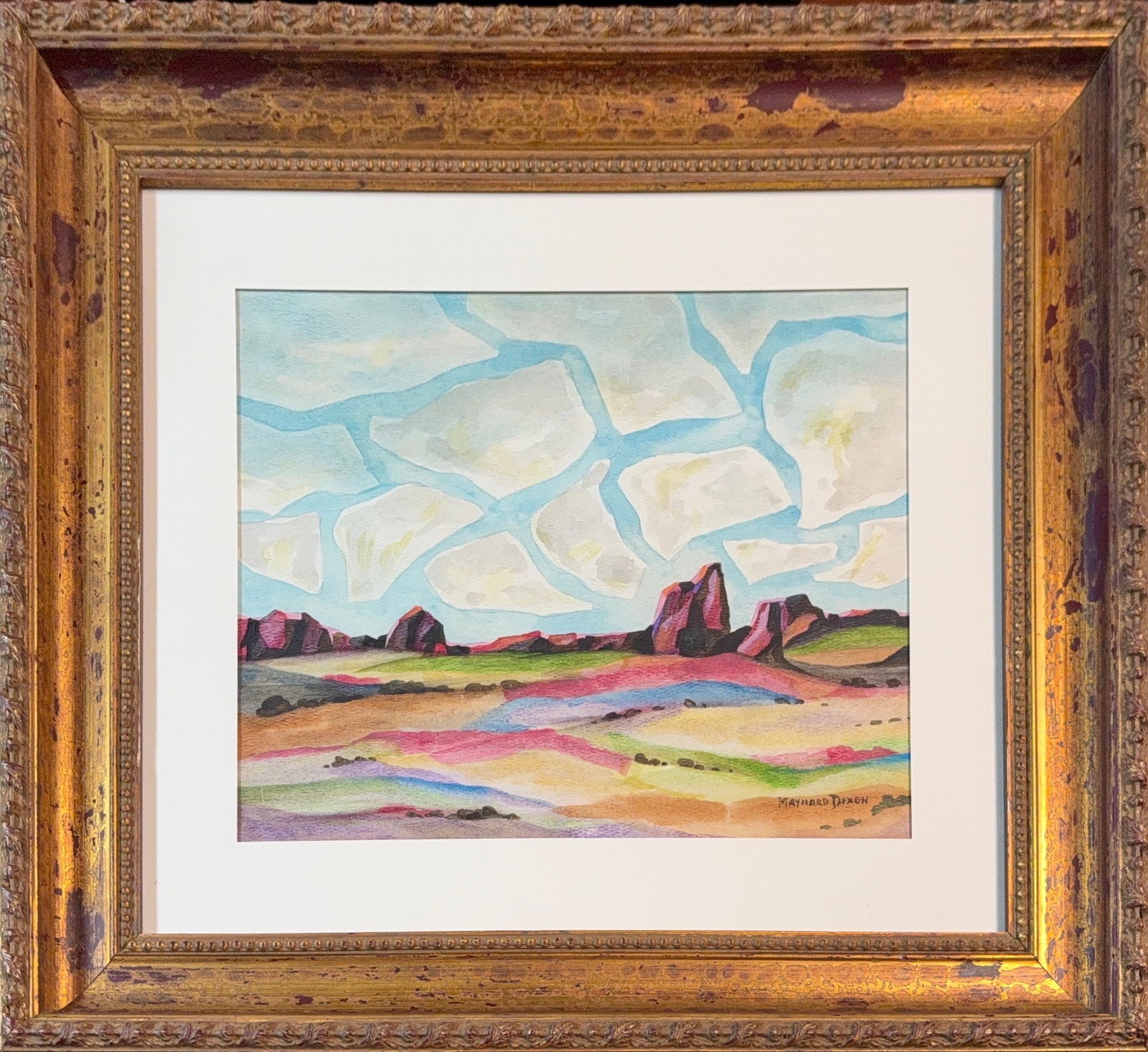 Maynard Dixon, Watercolor on Paper, American (1875 - 1946) (1 of 6)