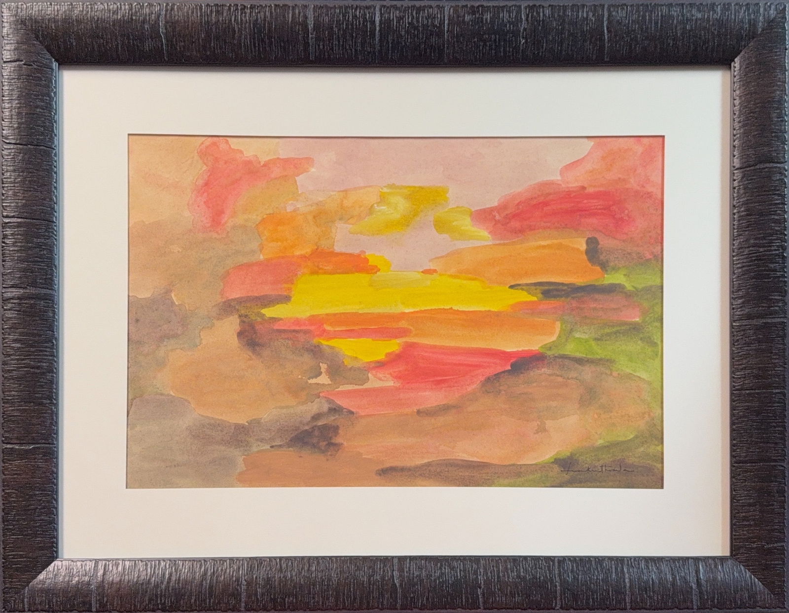 Helen Frankenthaler, Acrylic on Paper, American (1928 - 2011) (1 of 7)