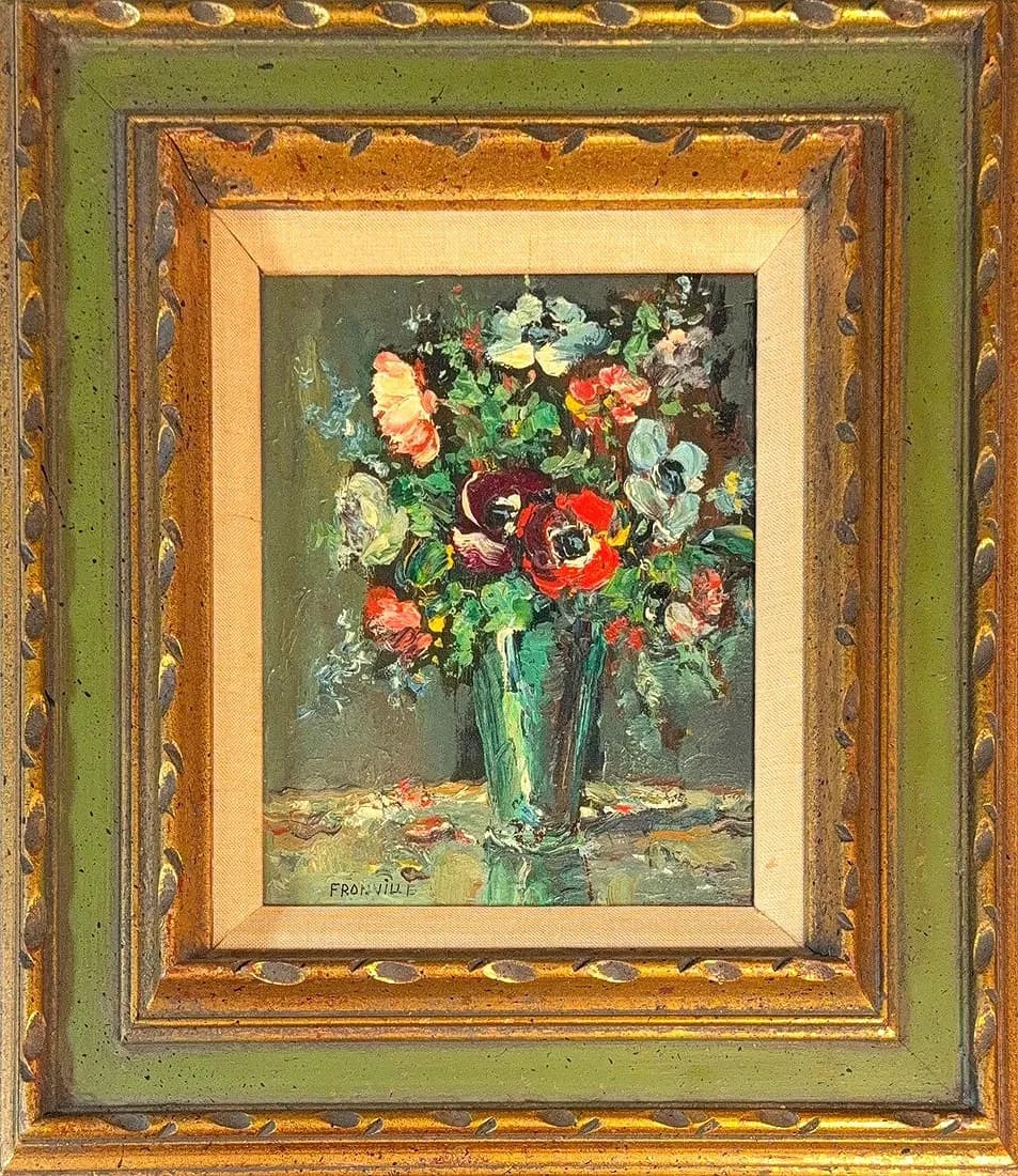 Constant Fronville, Oil on Canvas, Canadian (1940 - On Going) (1 of 5)