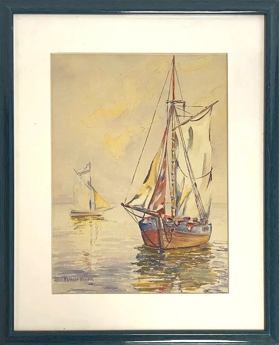 Palmer Cole (Hedgeman) Hayden, Watercolor on Paper, American (1890 - 1973) (1 of 5)