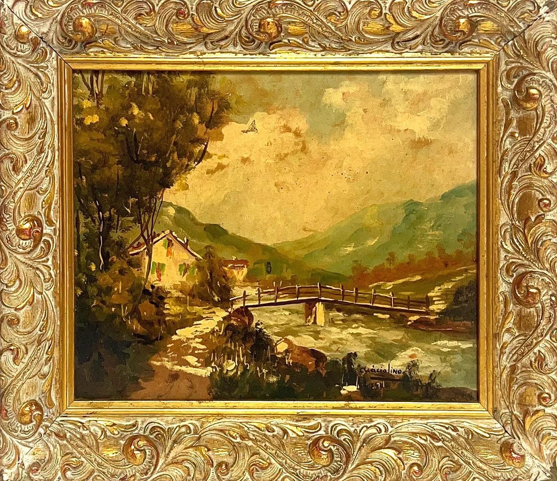 Acacio Lino, Oil on Board, Portuguese (1878 - 1956): Born: 1878. Died : 1956. Born in Amarante, Acácio Lino studied at the Oporto Academy of Fine Arts where he was later to teach Historic Drawing. He studied in Paris where he displayed at the Salon. He