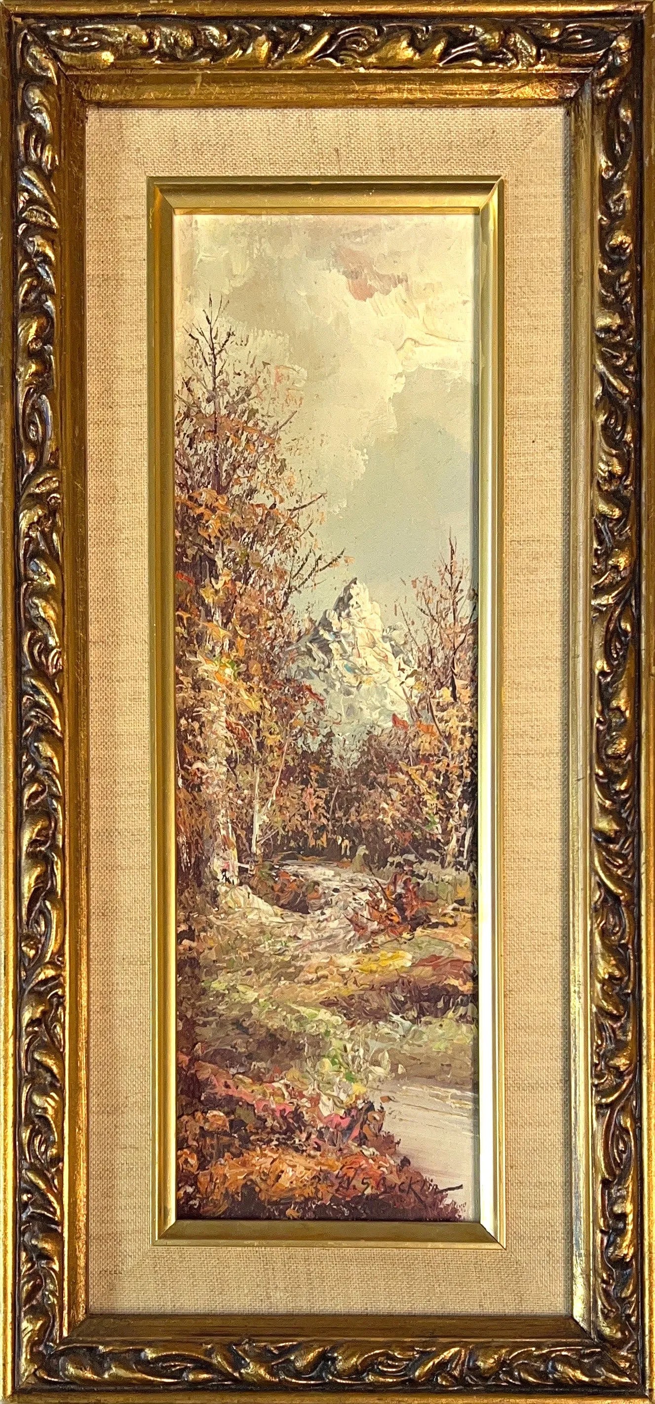 William Savery Bucklin, Oil on Board, American (1851 - 1928) SET OF 2 (1 of 10)