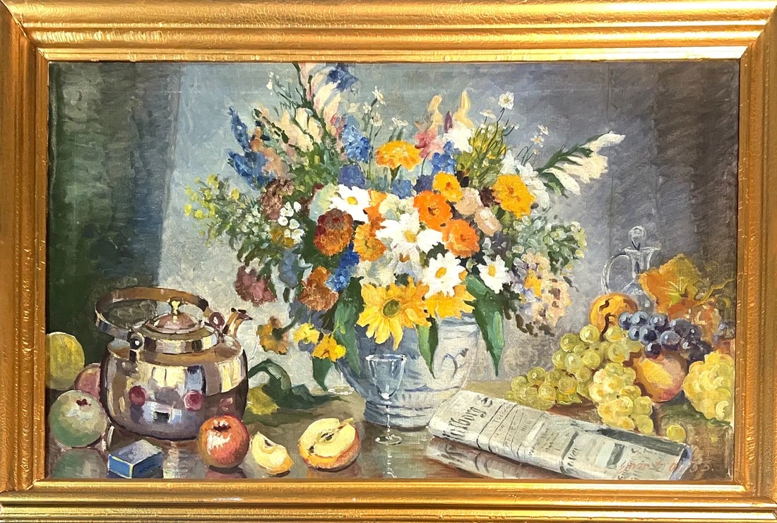 Einar Gross, Oil on Canvas, Danish (1895 - 1962) (1 of 8)