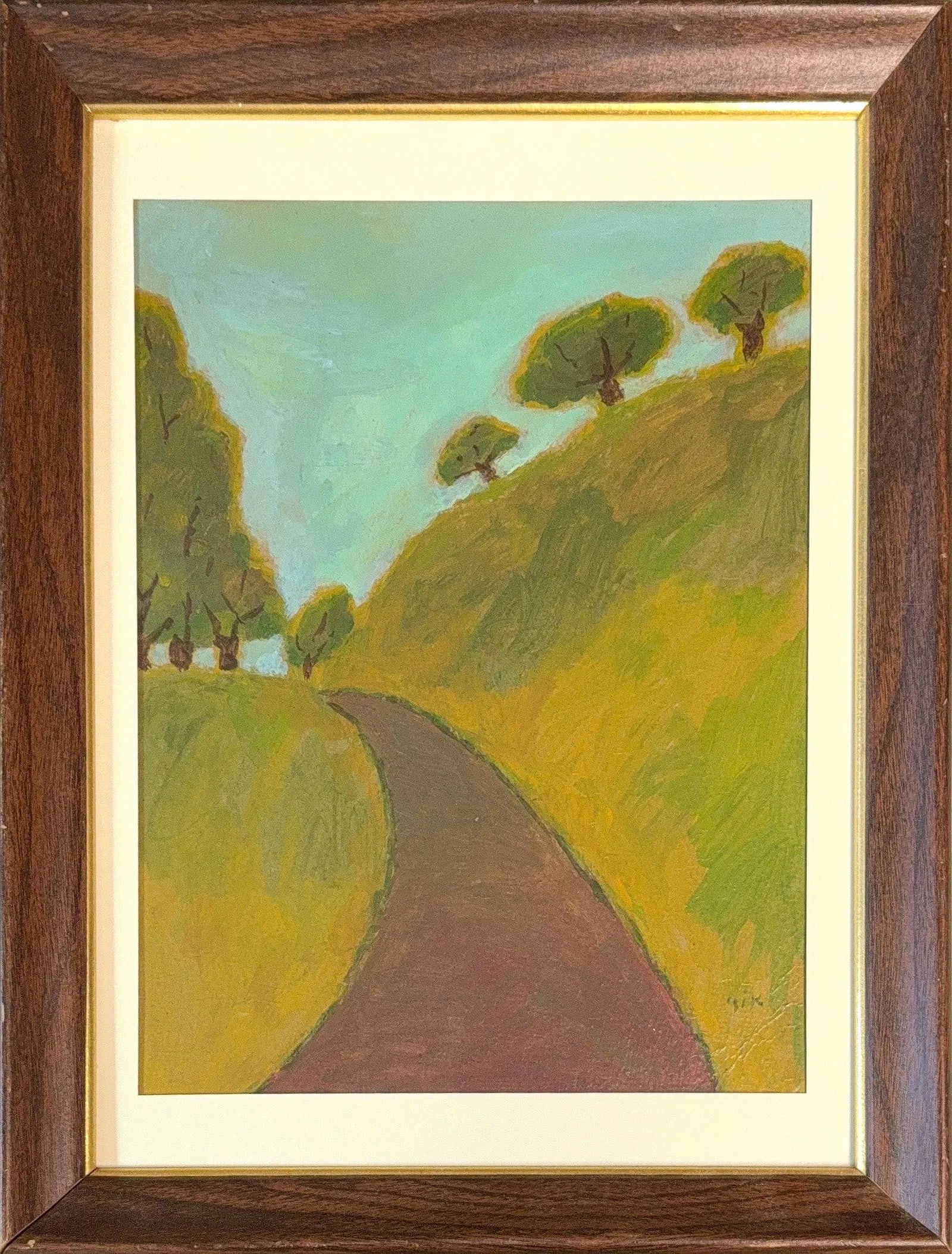 Ori Reisman, Oil on Card Board, Israeli (1924 - 1991): Born: 1924 - Kibbutz, Tel Yoseph, Israel. Died: 1991 - Kibbutz Cabri, Israel. Known for: Painting. Name variants: Ori Reizman. Later in his life he moved to France for a period of two years and when h