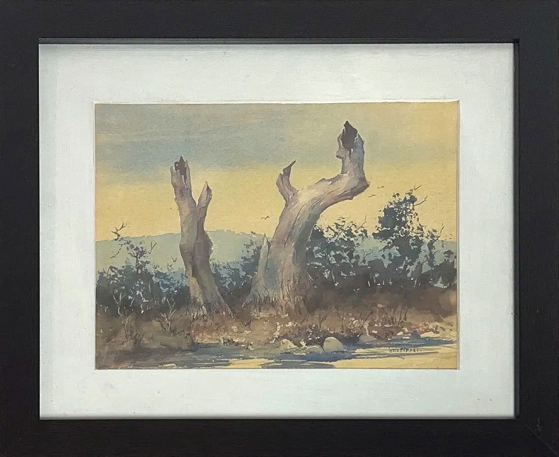 Otto Eduard van Pippel, Watercolor on Paper, German (1878 - 1960) (1 of 6)