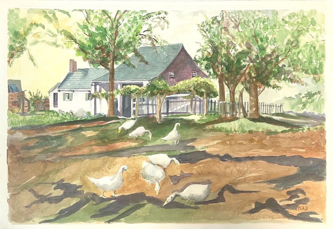 Mildred Anne Butler, Watercolor on Paper, Irish Painter (1858 - 1941): Born: 1858 - Thomastown, Kilkenny County, Ireland. Died: 1941 - Thomastown, Kilkenny County, Ireland. Known for: Rural scene watercolor and oil landscape painting. Name variants: Anne Butler. The Iris