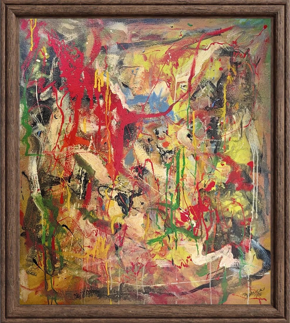 Wayne Borucki, Oil on Canvas, American (1950 - 2020) (1 of 9)