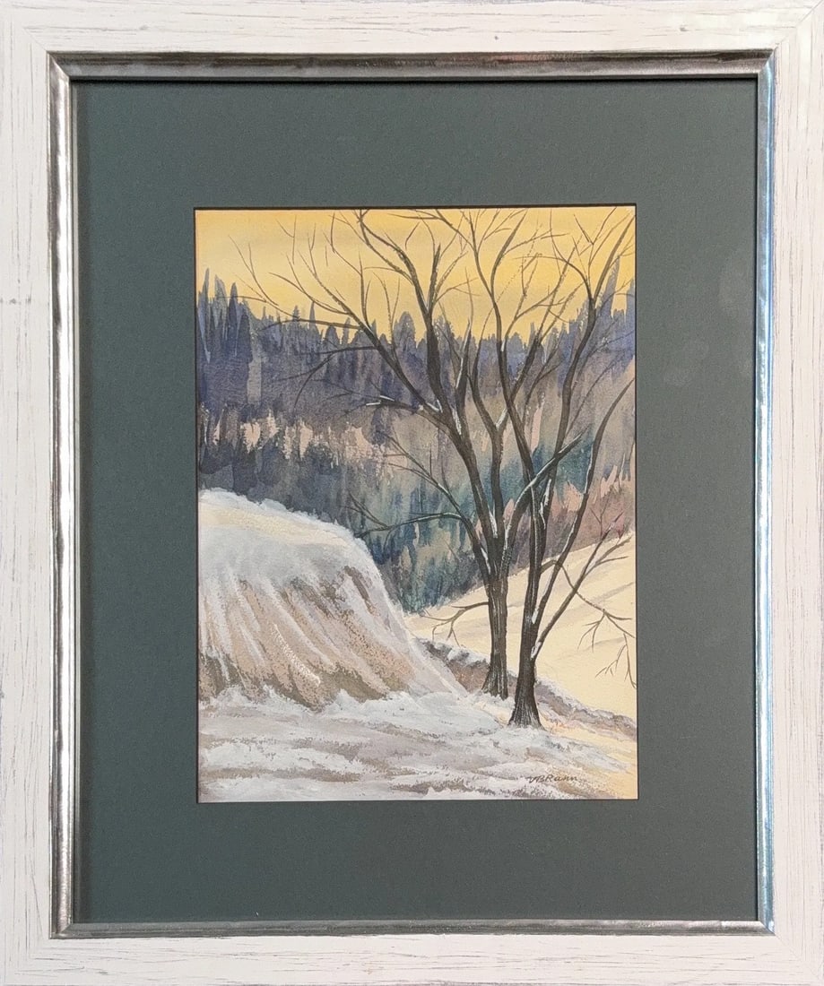 Vollian Rann, Watercolor on Paper, American (1897 - 1956) (1 of 6)