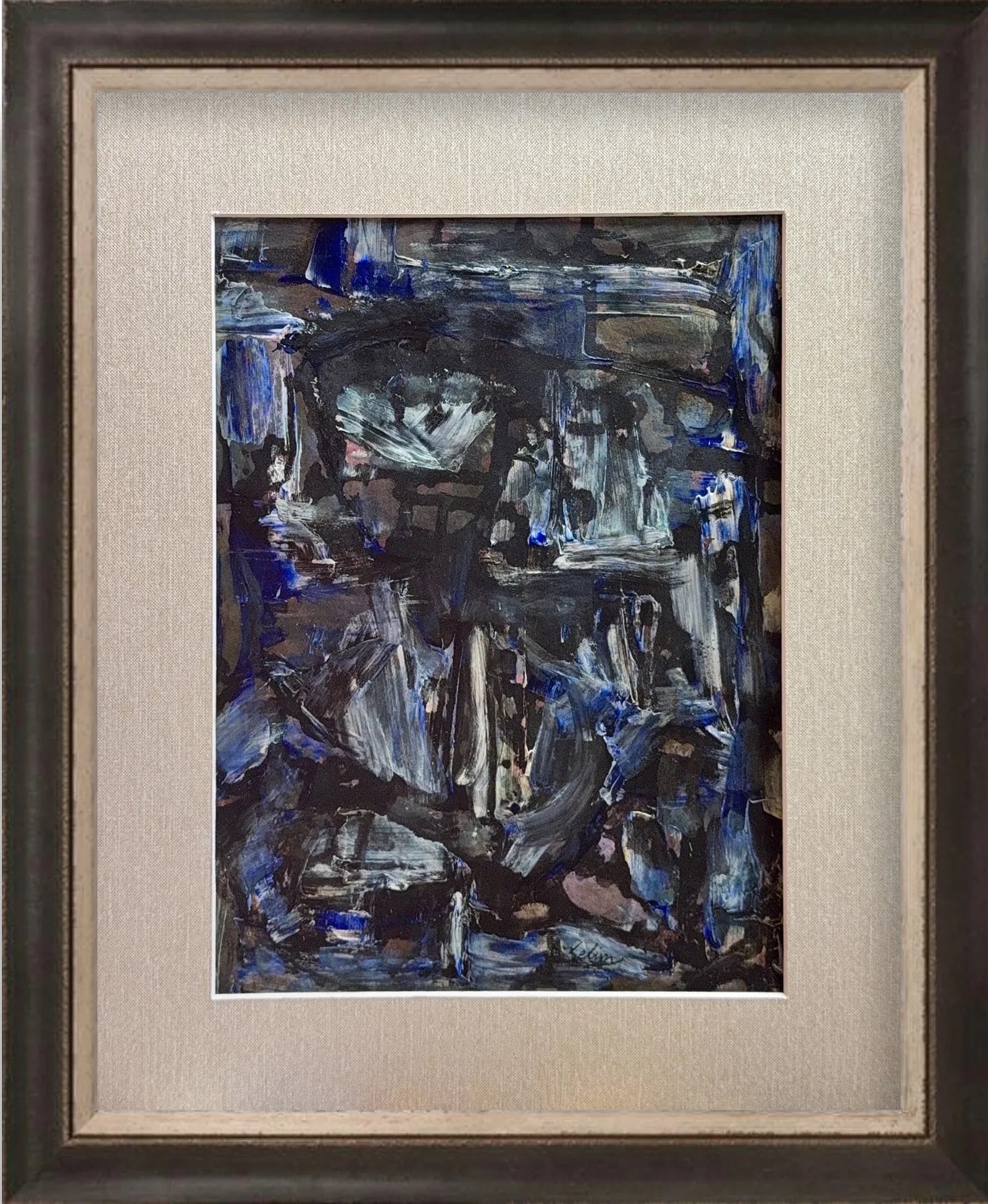 Turan Selim, Oil on Paper, Turkish (1915-1994): Artist, Year, Title: ? Turan Selim (1915 - 1994). Origin:? Turkish. Medium: ?Oil on Paper. Dimensions: 3 1/4'' x 4.5''. Condition: Excellent. Additional Information: ? Signed lower right 'Selim'. The 