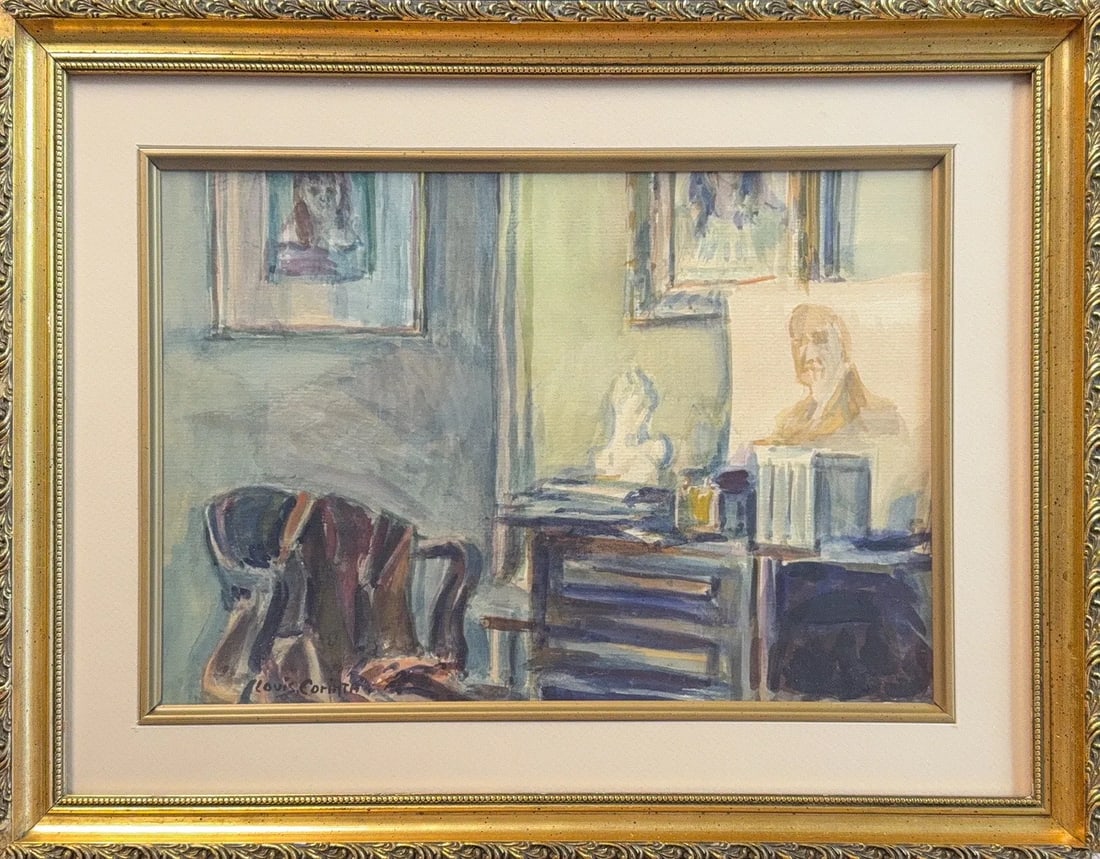 Lovis Corinth, Watercolor/Gouache/Mix-Media on Paper, German (1858 - 1925): Artist, Year, Title: ?Lovis Corinth (1858 - 1925). Origin:? German. Medium: ?Watercolor/Gouache/Mix-Media on Paper. Dimensions: 12.5'' x 8 3/4''; 13'' x 17.5''. Condition: Excellent. Additional Inform
