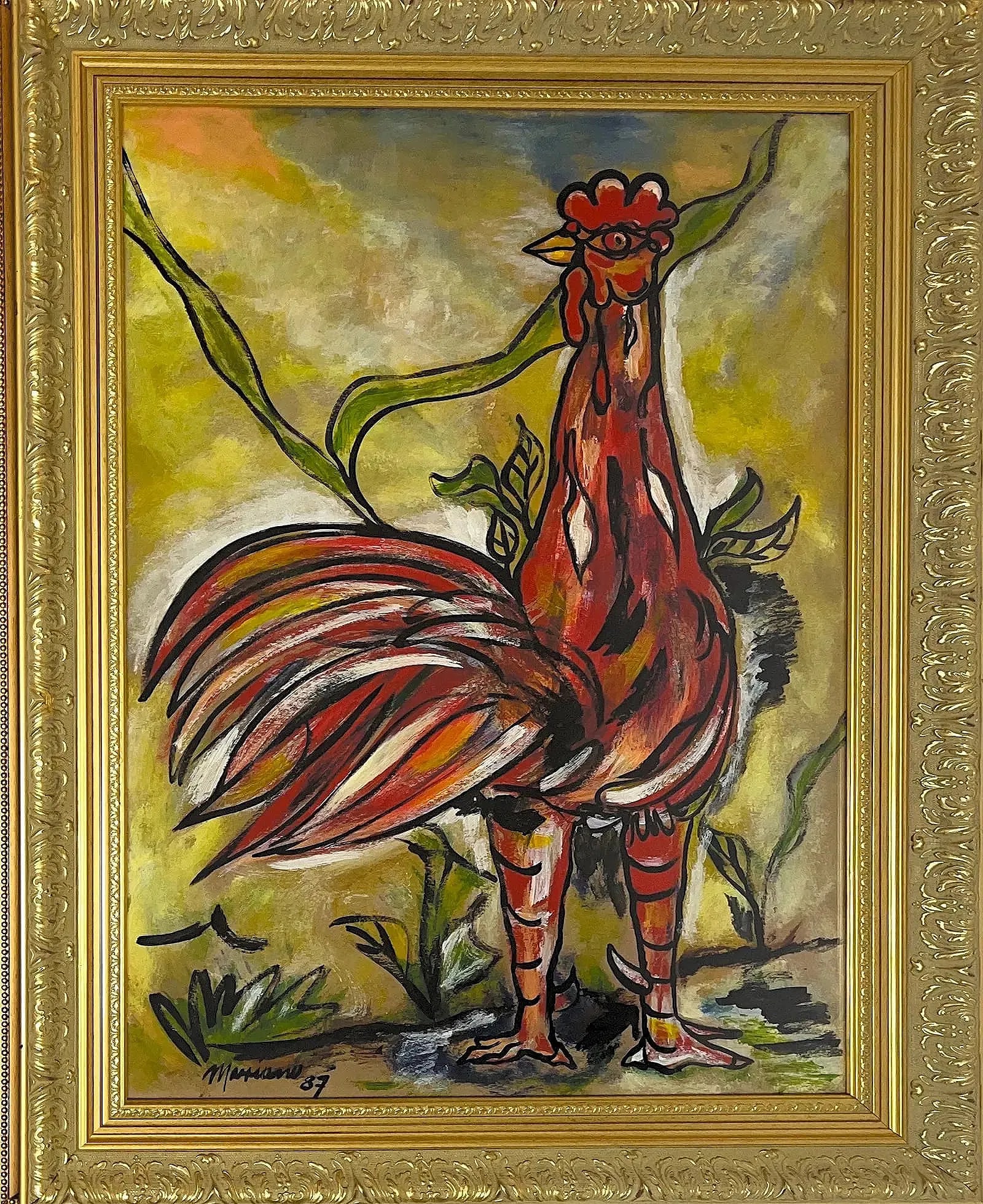 Mariano Rodríguez, Oil on Paper, Cuban (1912–1990) (1 of 7)