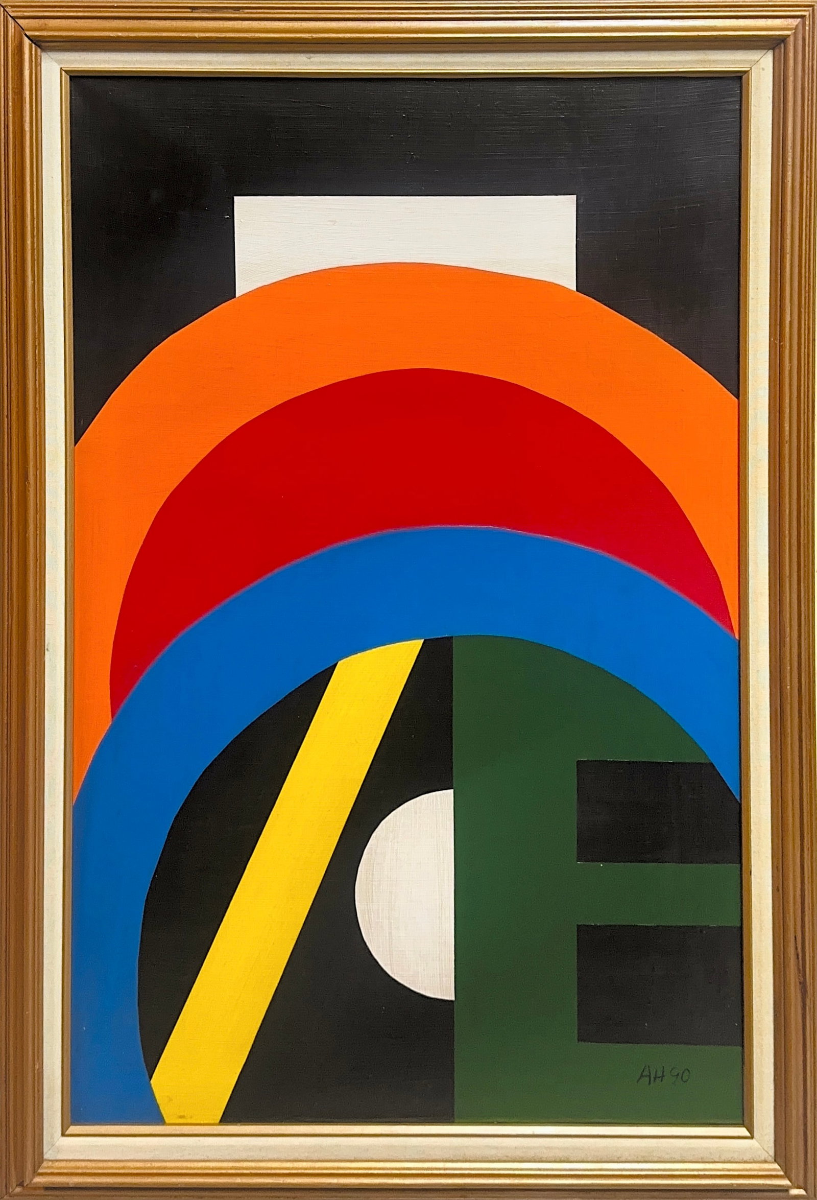 Al Held, Oil on Canvas, American (1928-2005) (1 of 9)