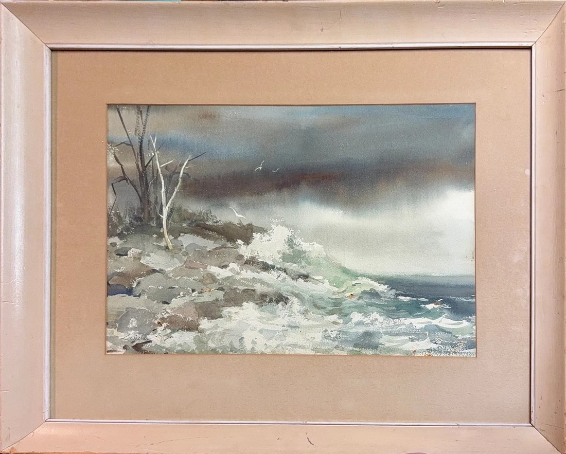 Laurence Philip Sisson, Watercolor on Paper, American (1928-2015) (1 of 8)