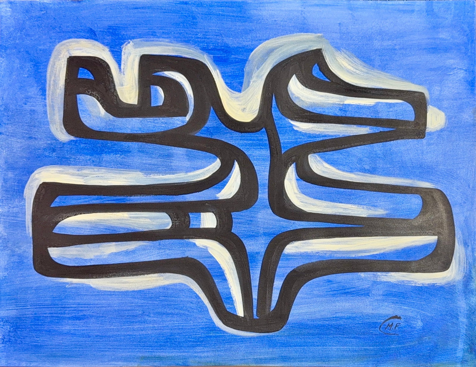Maria Freire, Gouache and Ink Mix Media on Artistic Paper, South American (1917-2015): Artist, Year: Maria Freire, (1917-2015). Origin: South American. Medium: Gouache and ink mix media on artistic paper. Dimensions: 15? x 20?. Condition: Good overall. Additional Information: Signed low