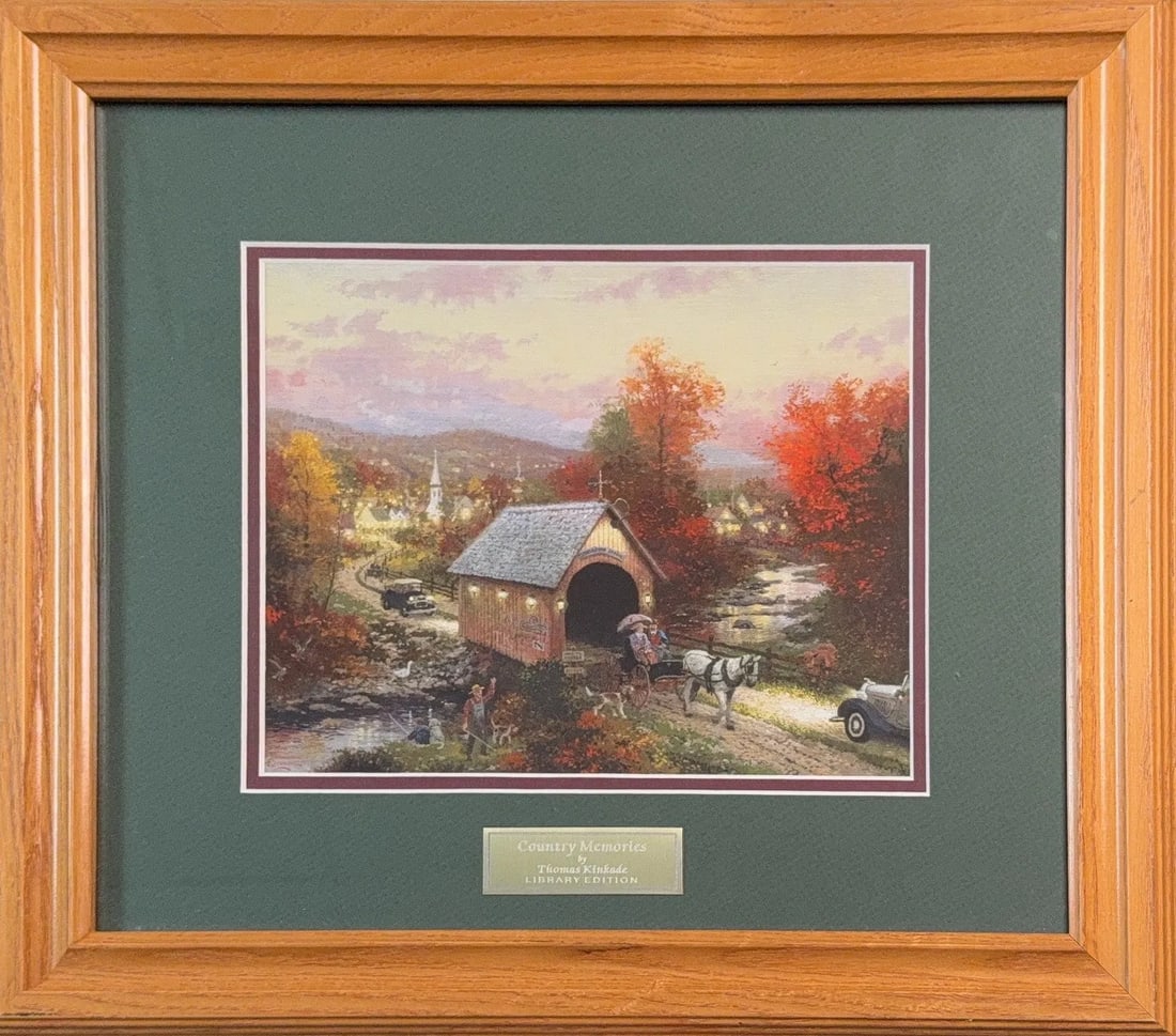 Thomas (William Thomas) Kinkade III, Authentic Print by Artist, American (1958 - 2012) (1 of 4)