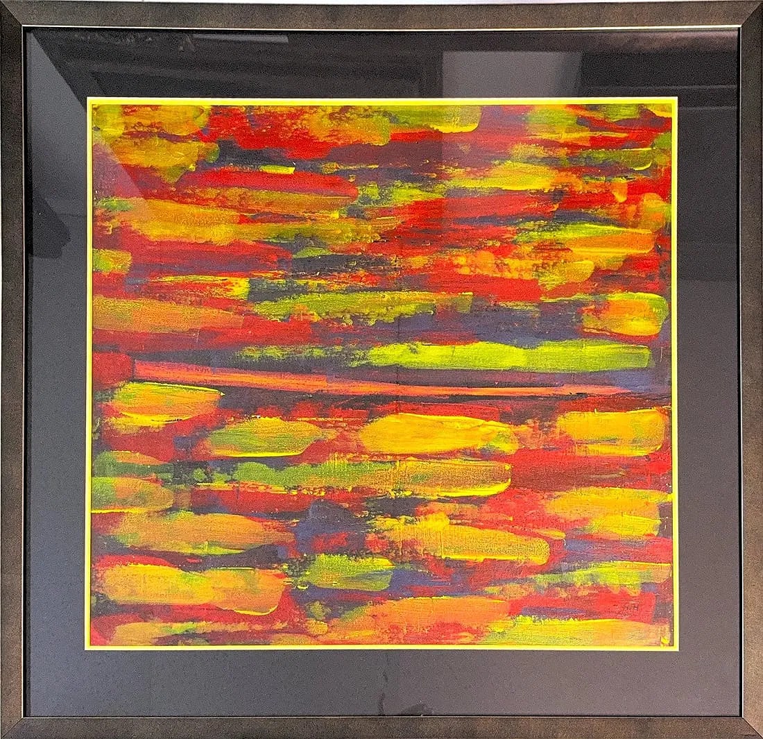 Howard Eliot Hodgkin, Oil on Card Board, English (1932 - 2017) (1 of 6)
