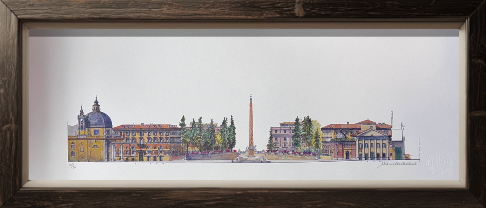 Marcello Leneri, Lithograph, European (PAIR of 2) (1 of 15)