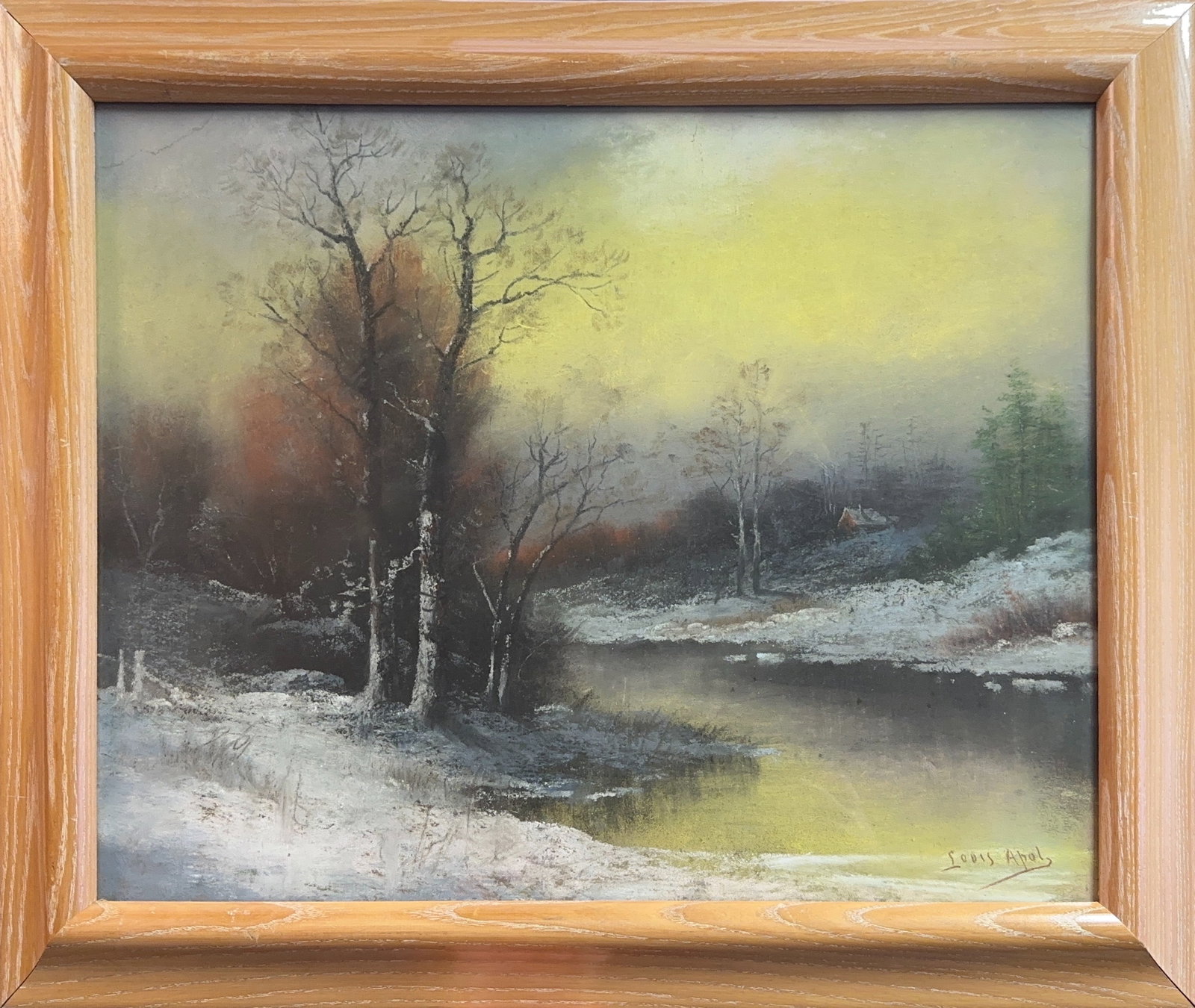 Louis Apol, Pastel on Paper, Dutch (1850-1936) (1 of 9)