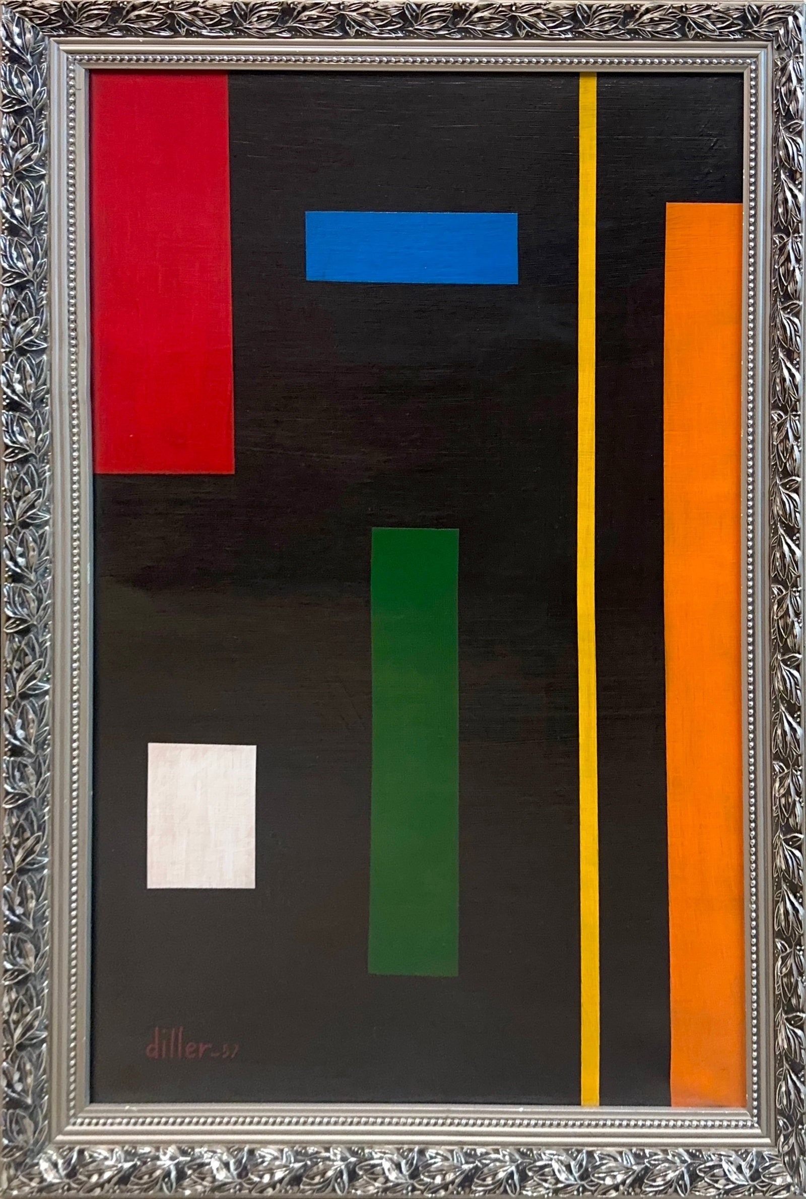 Burgoyne A Diller, Oil on Canvas, American (1906-1965) (1 of 6)