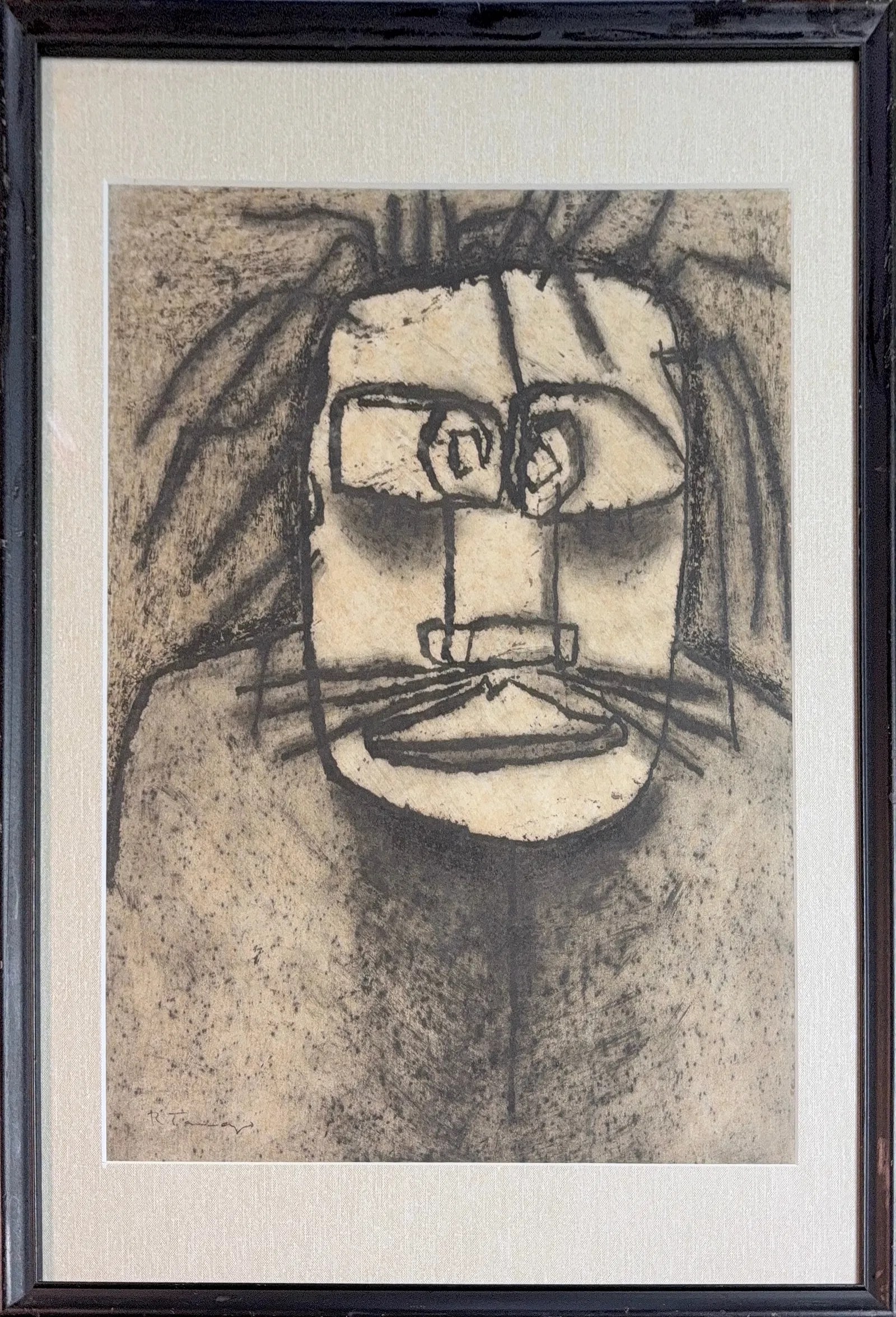 Rufino Tamayo, Mix-Media on Paper, Mexican (1899-1991) (1 of 7)