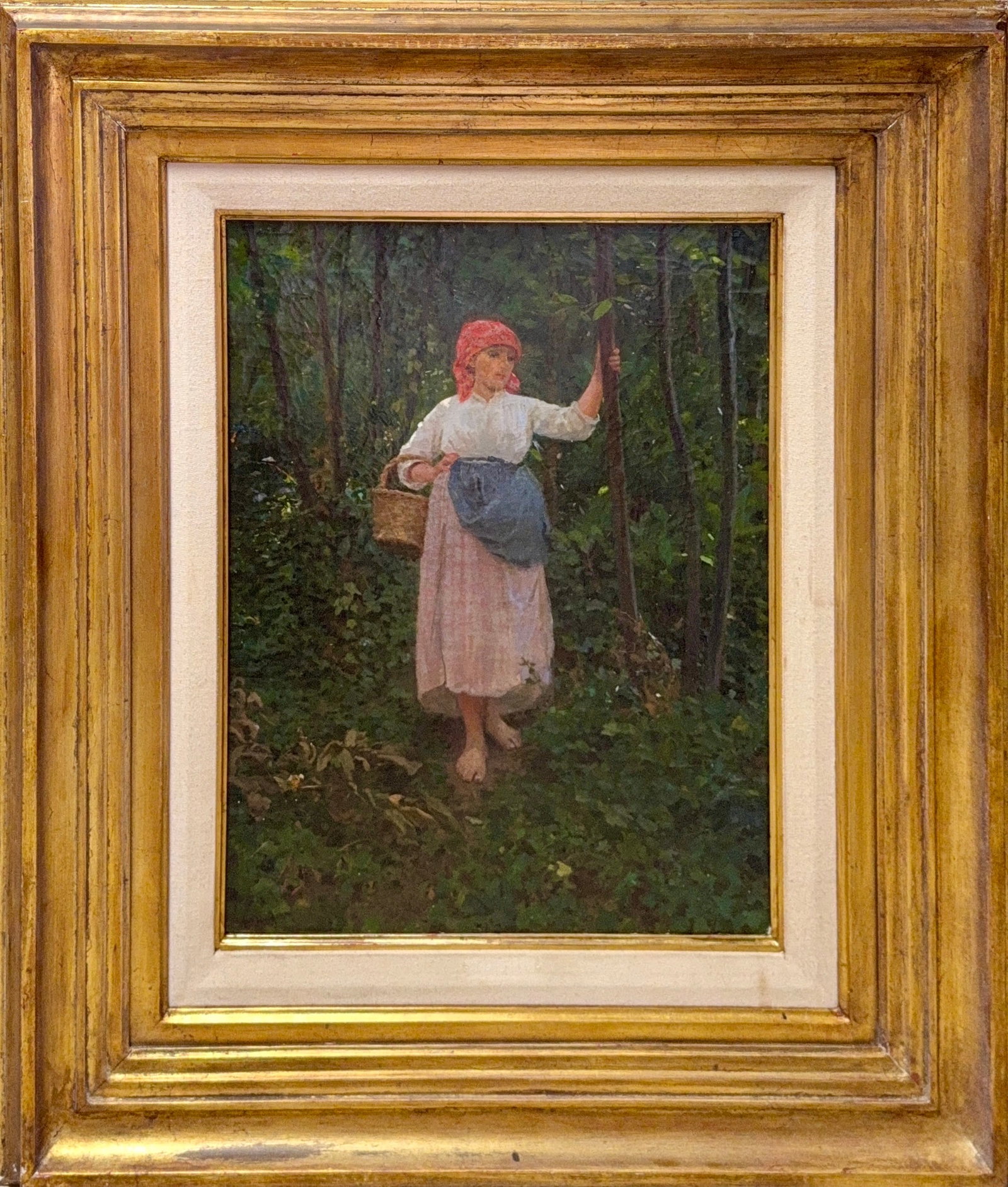 Silvestro Lega, Oil on Canvas, Italian (1826-1895) (1 of 7)