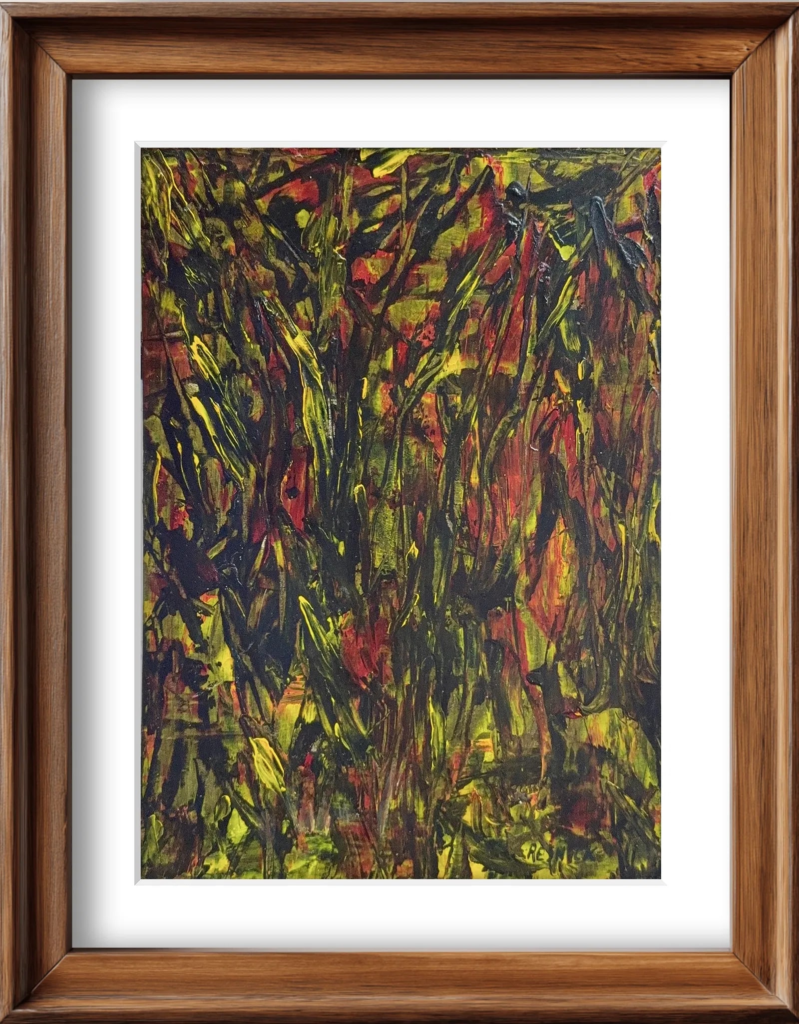 Milton Resnick, Oil on Cardboard, Ukraine (1917-2004): Artist, Year: Milton Resnick, (1917-2004). Origin: Ukraine. Medium: Oil on cardboard. Dimensions: 14? x 10?. Condition: Good overall. Provenance: In Private collection by recent Inheritance. Additiona