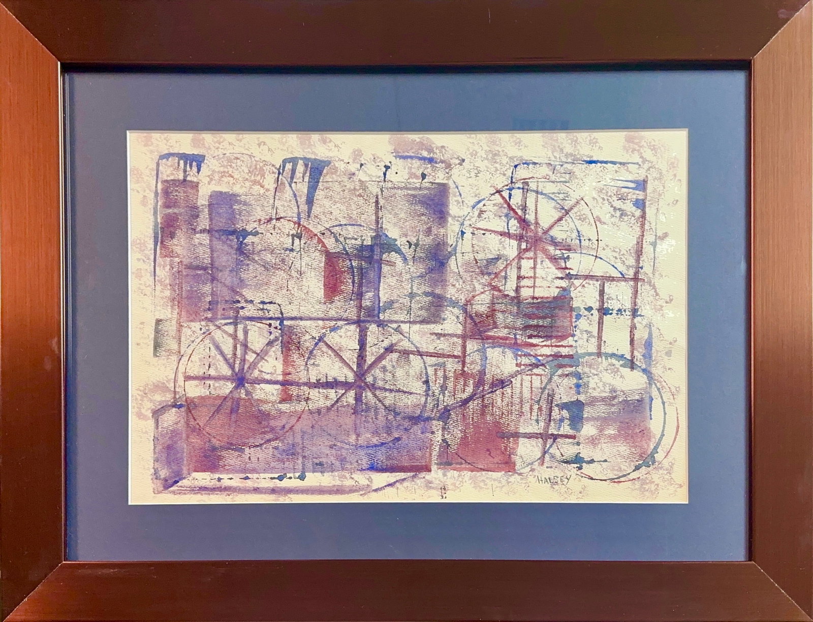 William Melton Halsey, Watercolor on Artist Paper, American (1915-1999) (1 of 8)