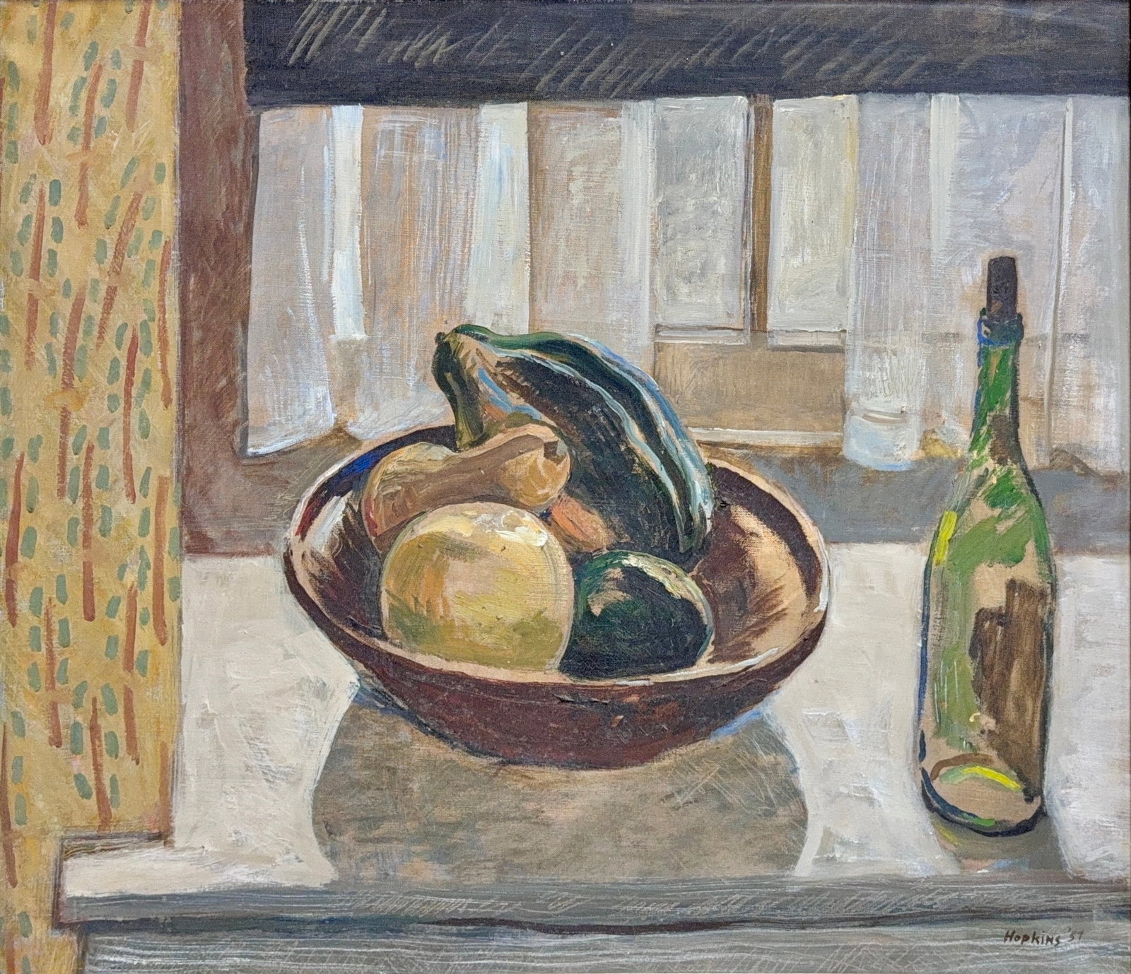 Alan John Hopkins, Oil on Canvas, British (1930-1974) (1 of 8)