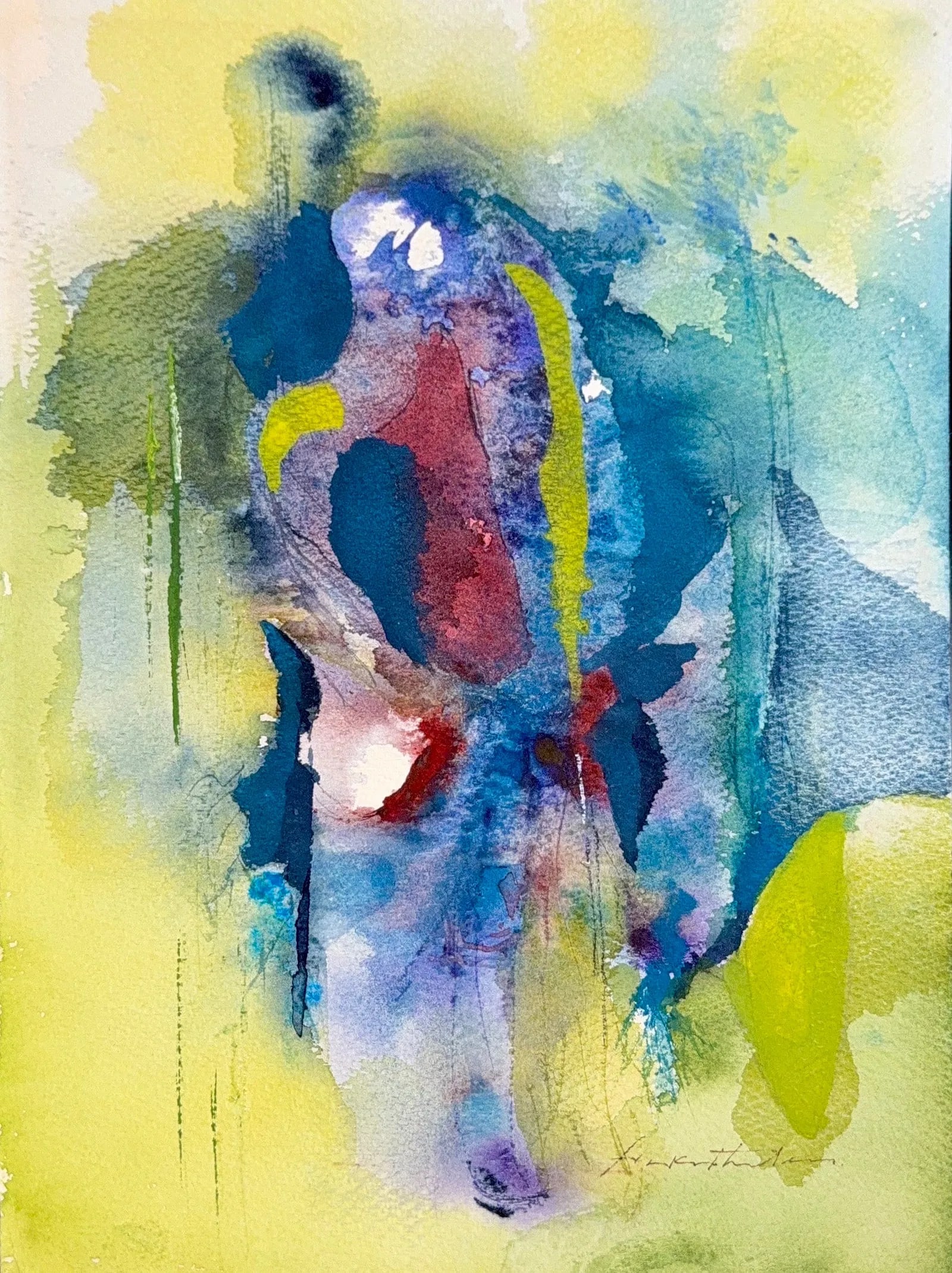 Helen Frankenthaler, Gouache on Paper, American (1928 - 2011) (1 of 6)