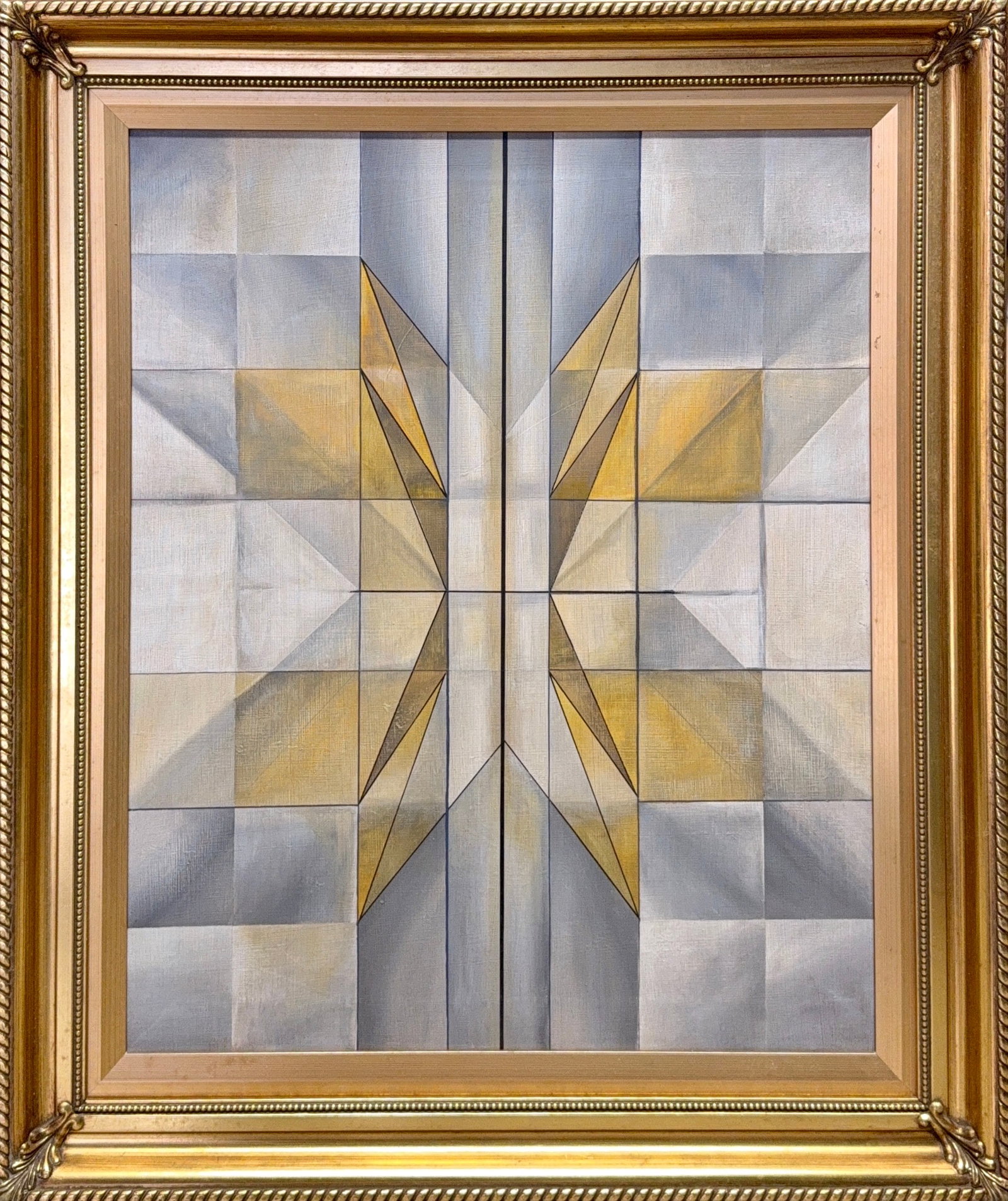 Hedda Sterne, Oil /Ink/Mix-Media on Canvas, Romanian (1910-2011) (1 of 8)
