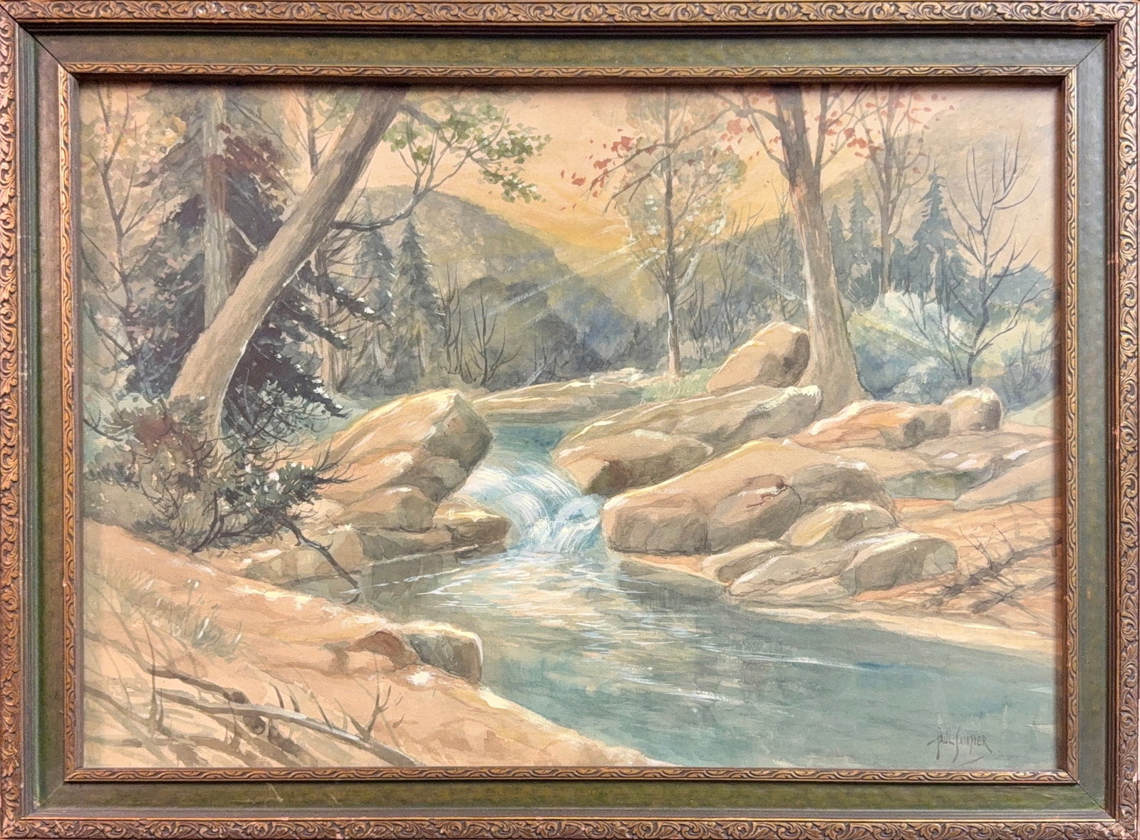 Paul Sawyier, Watercolor on Paper, American (1865-1917) (1 of 8)
