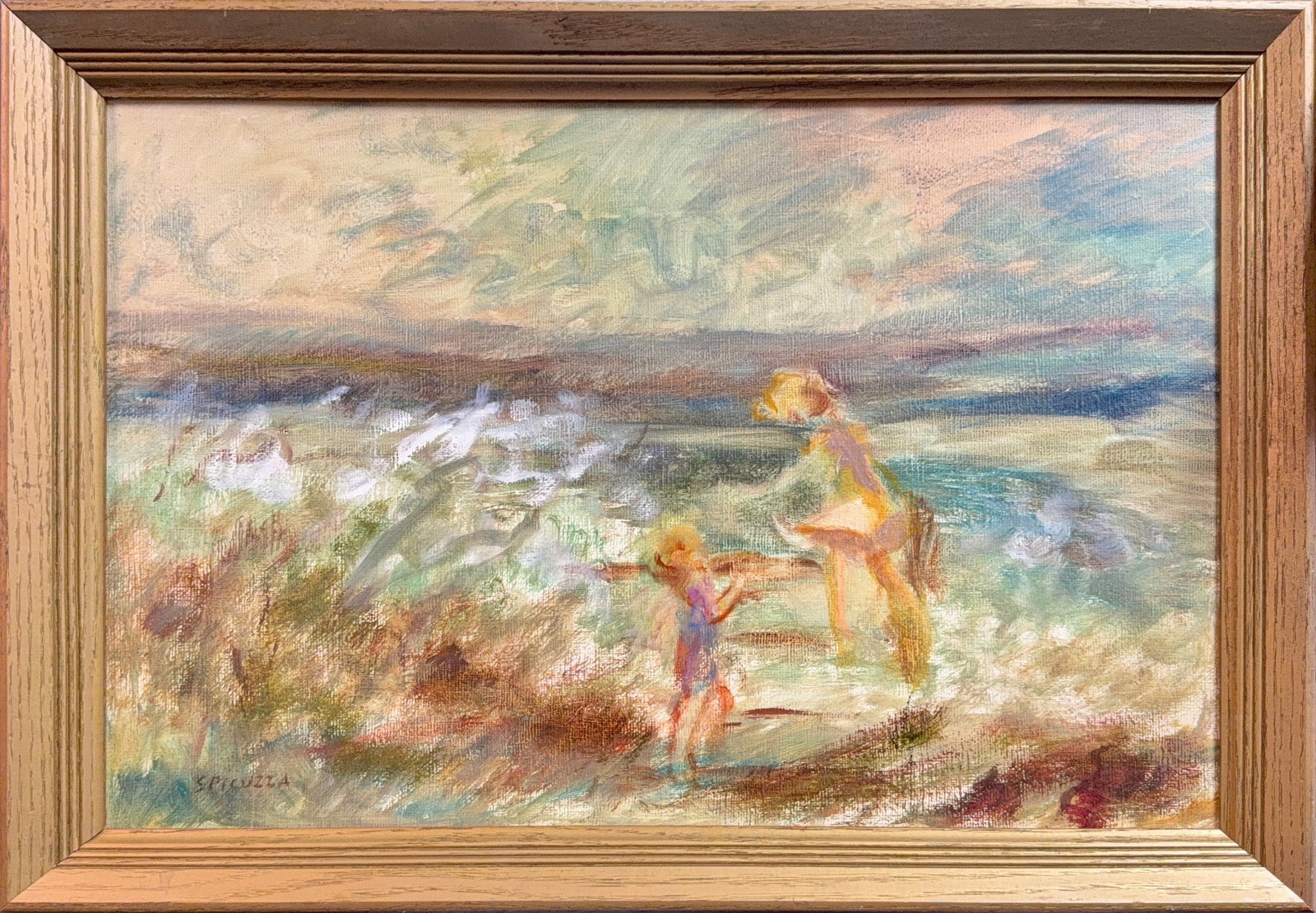 Francesco Jiaconino Spicuzza, Oil on Wood Board, Italian (1883-1962) (1 of 7)