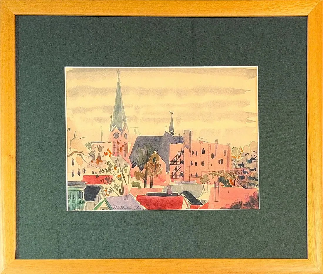 William Zorach, Watercolor on Paper, American (1887 - 1966) (1 of 6)