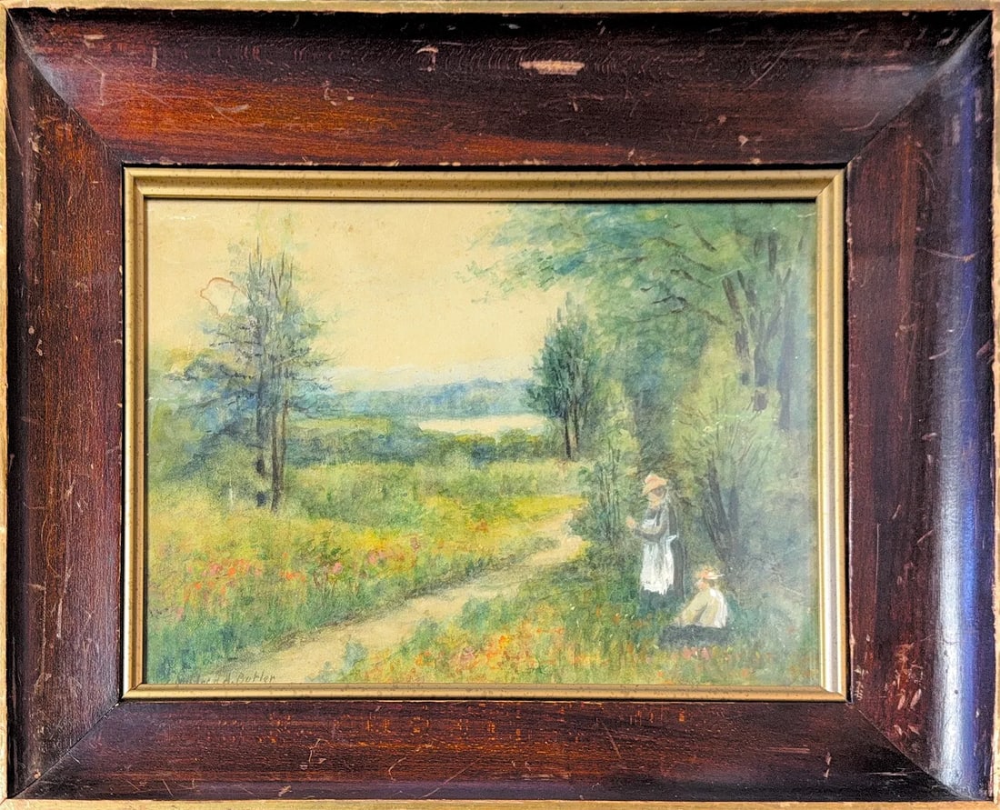 Mildred Anne Butler, Watercolor on Paper, Irish (1858 - 1941) (1 of 7)