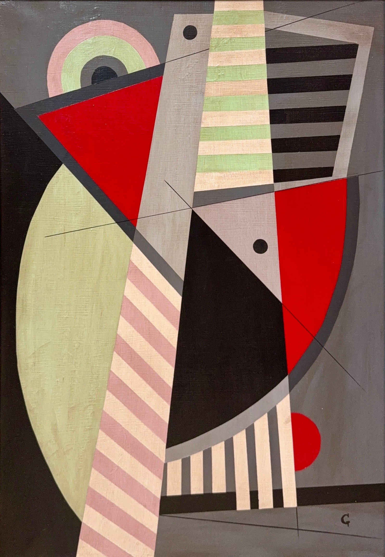 Albert Gallatin, Oil on Canvas, American (1882-1952) (1 of 8)