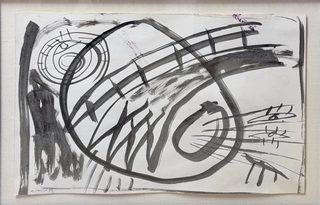 Carlos Alfonso, Ink on Cardboard, Cuban (1950-1991): ########################################################################################################################################################################################################