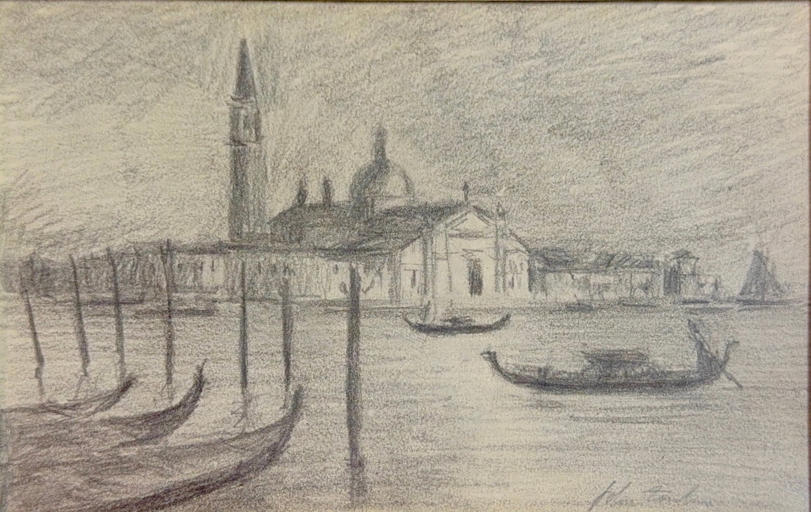Johan Barthold Jongkind, Pencil on Paper, Dutch (1819-1891): Artist, Year, Title: Johan Barthold Jongkind, (1819-1891). Origin: Dutch. Medium: Pencil on paper. Dimensions: 4.5” x 7”. 8.5” x 11”. Condition: Good overall. Additional Inform