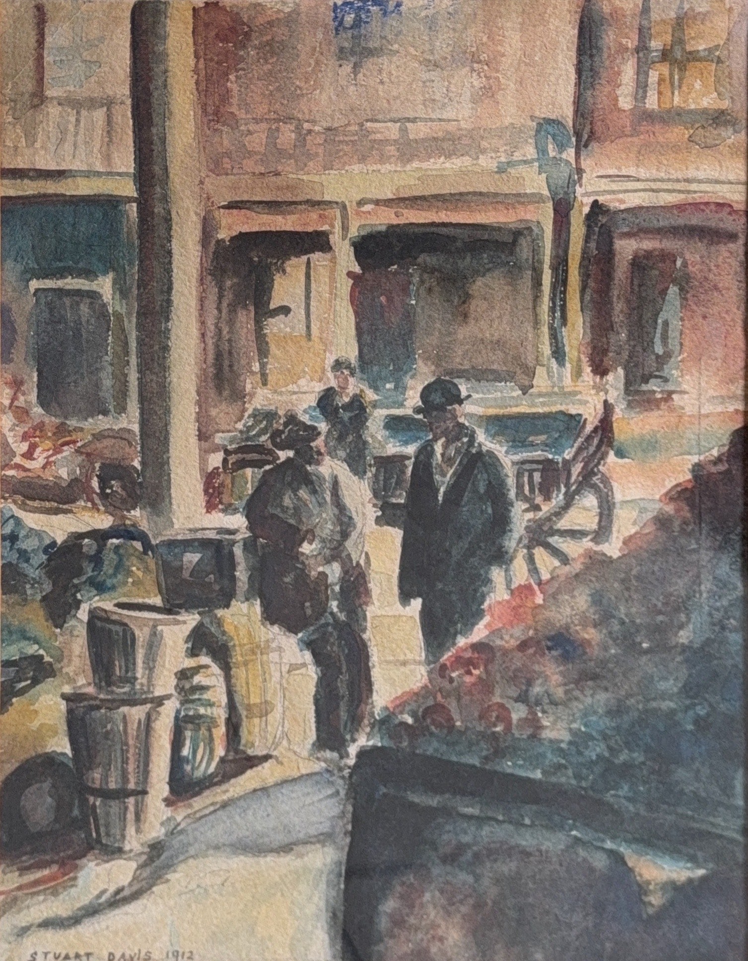 Stuart Davis, Watercolor on Paper, American (1892 - 1964) (1 of 7)