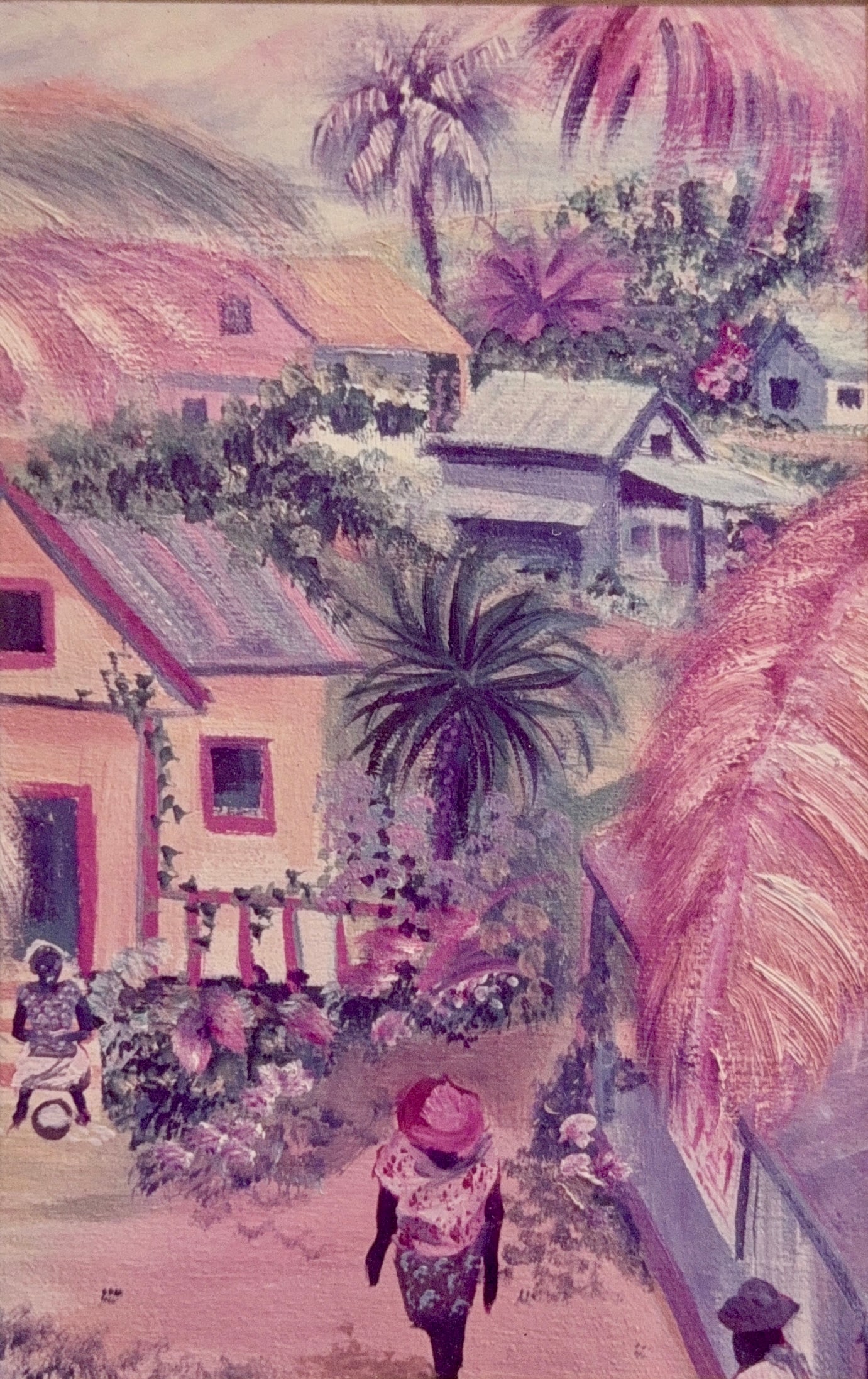 Mystery Artist, Haitian Print (1 of 6)