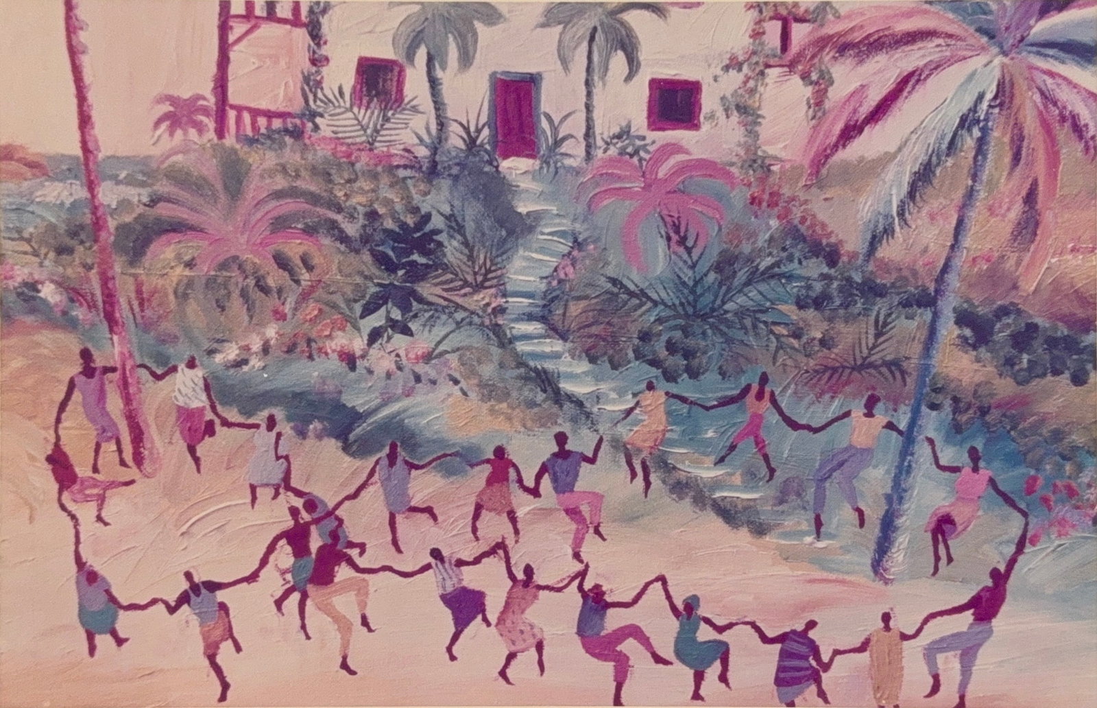 Mystery Artist, Haitian Print (1 of 6)