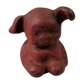 Vintage Cast Iron Hubley Pup