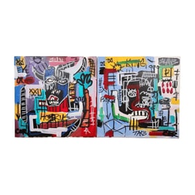 Abstract Expressionist Canvas Paintings