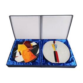 Russian Revolution Avant Garde K. Malevich & L. Popova Art Plates